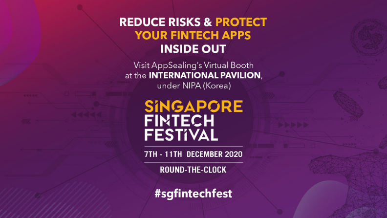 Meet AppSealing at the SIngapore Fintech Festival 2020- Virtual Conference!